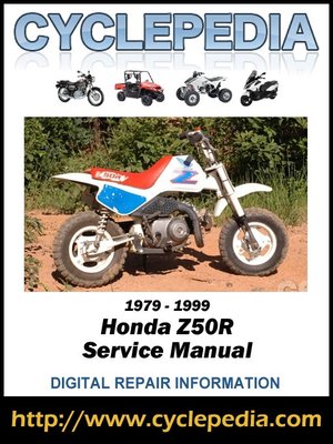 cover image of Honda Z50R 1979-1999 Service Manual